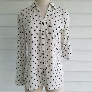 Express Polka Dot Blouse - Medium